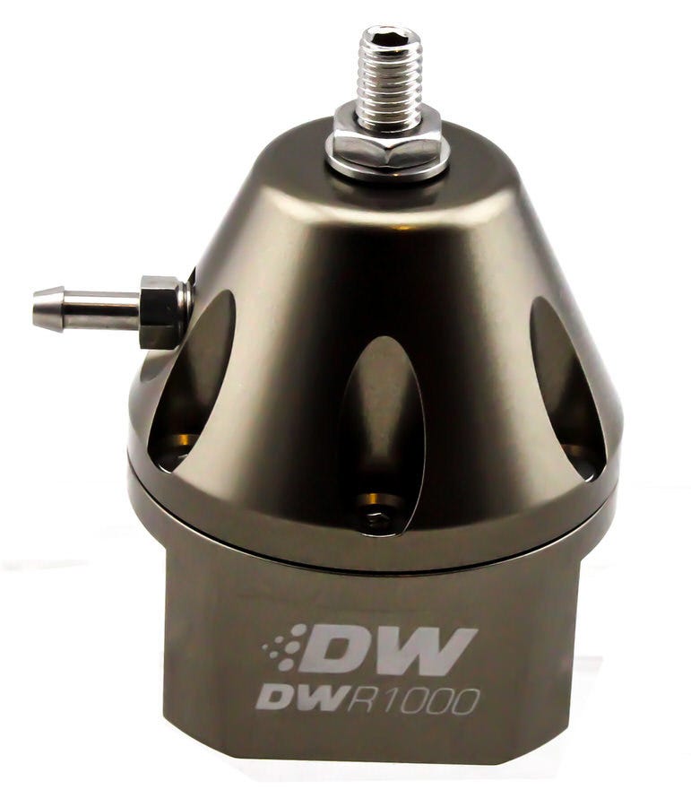 Deatschwerks Dwr1000 Adjustable Fuel Pressure Regulator, Anodized Titanium
