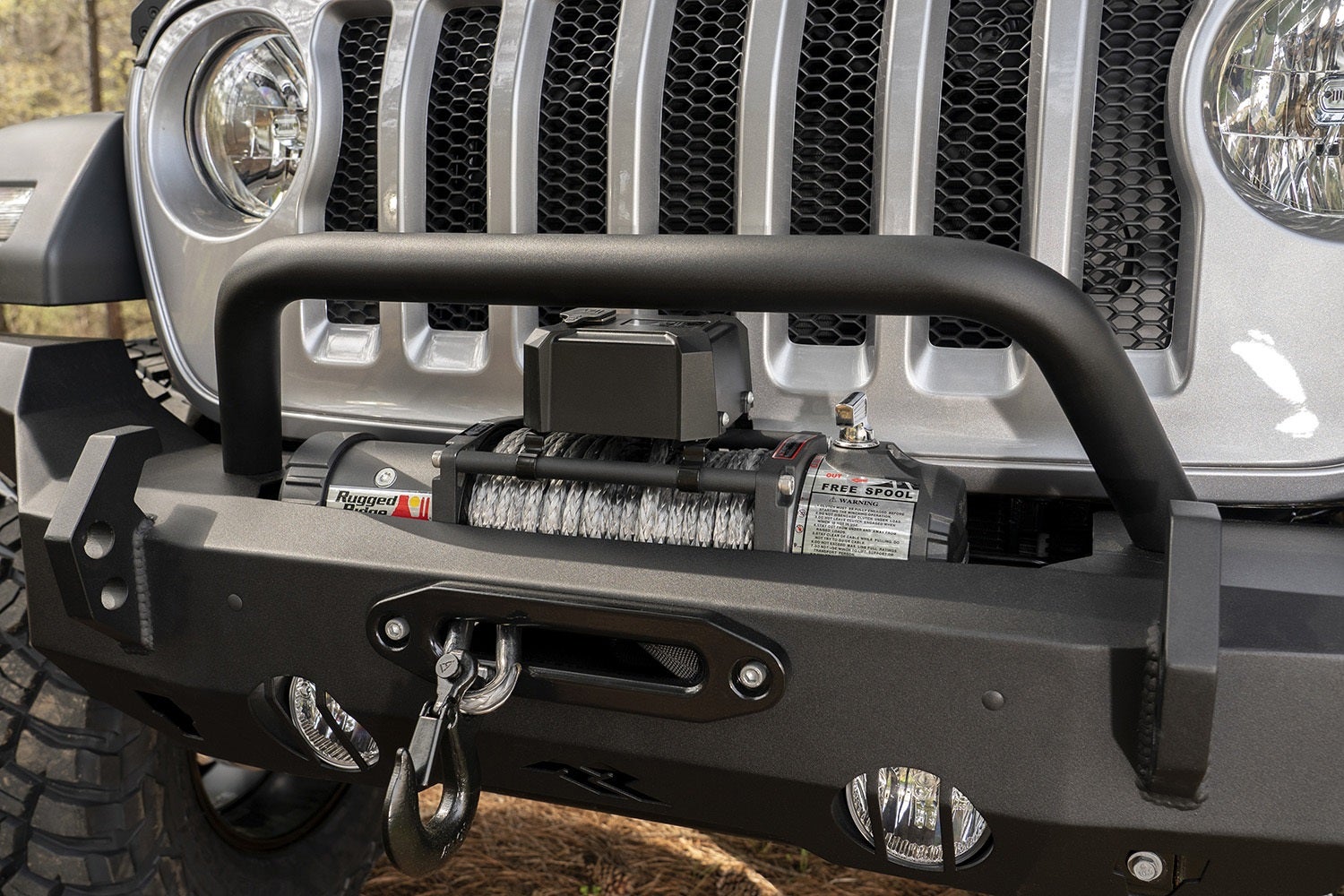 Rugged Ridge 11540.62 Heavy Duty Over Rider Bar Fits 18-22 Wrangler (Jl)   Heavy
