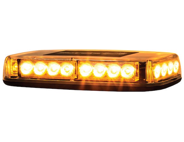 Buyers Products (8891040) Amber Led Mini Light Bar, 11 Inch X 6.5 Inch X 2.25