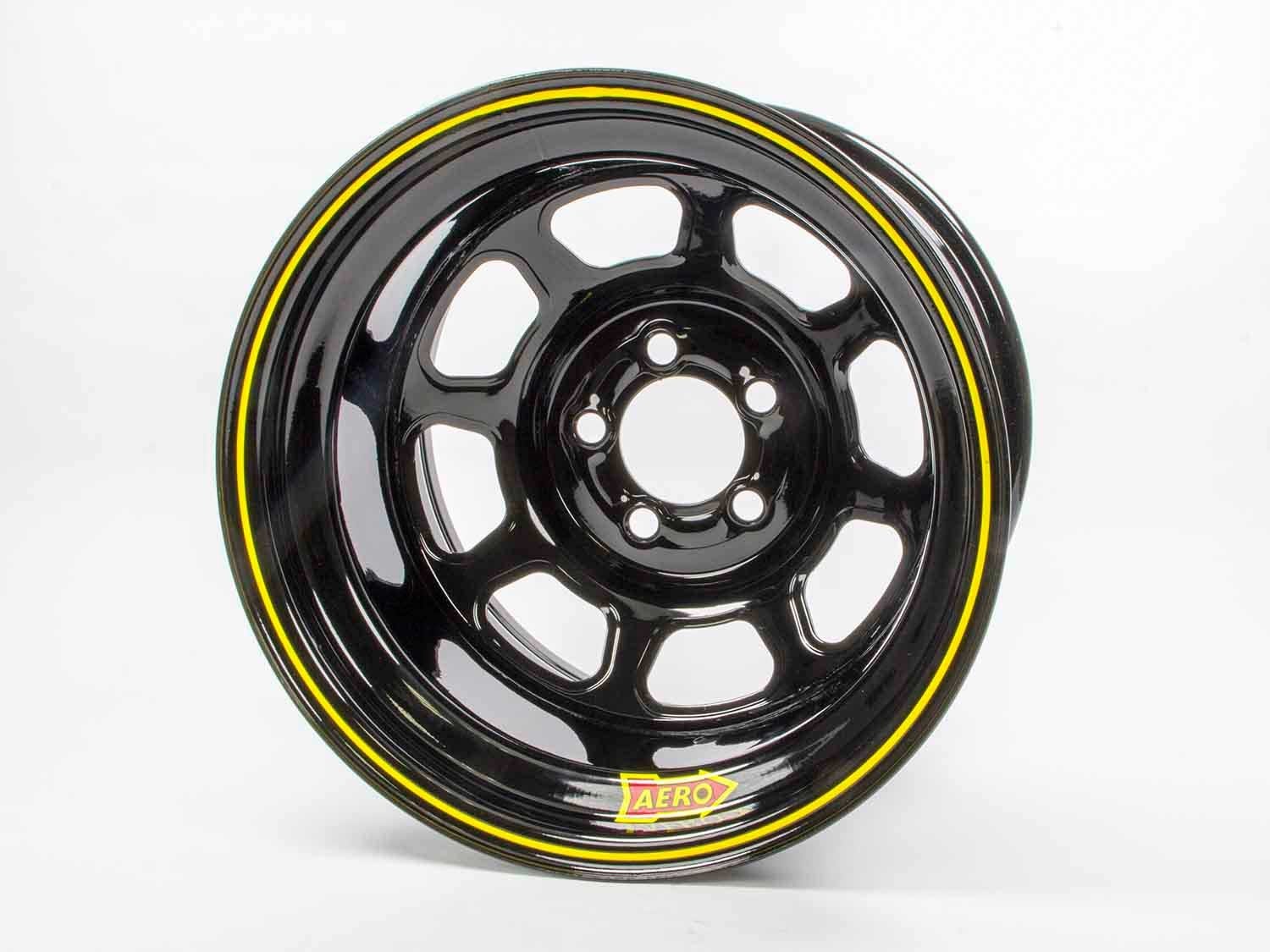 Aero Race Wheel 58-105040 15X10 4In 5.00 Black Aero Race Wheel  15X10 4In 5.00