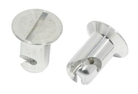 Moroso 71310 Flush Head Fasteners - Set Of 10  Performance 71280 Quarter Turn