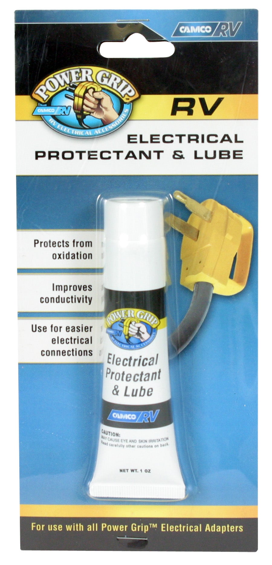 Camco 55013 Powergrip Electrical Protectant And Lube - 1 Oz   Dielectric Grease;