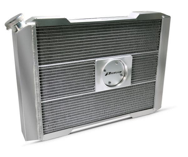 Radiator, Slim-Fit Universal Series, 25-13/32 In W X 18-1/2 In H X 4 In D,