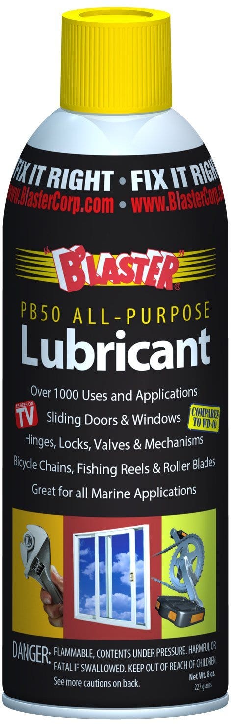B'laster Pb-50 Pro-Grade Multi-Purpose Lubricant - 8-Ounces  Pb-50 Pro-Grade