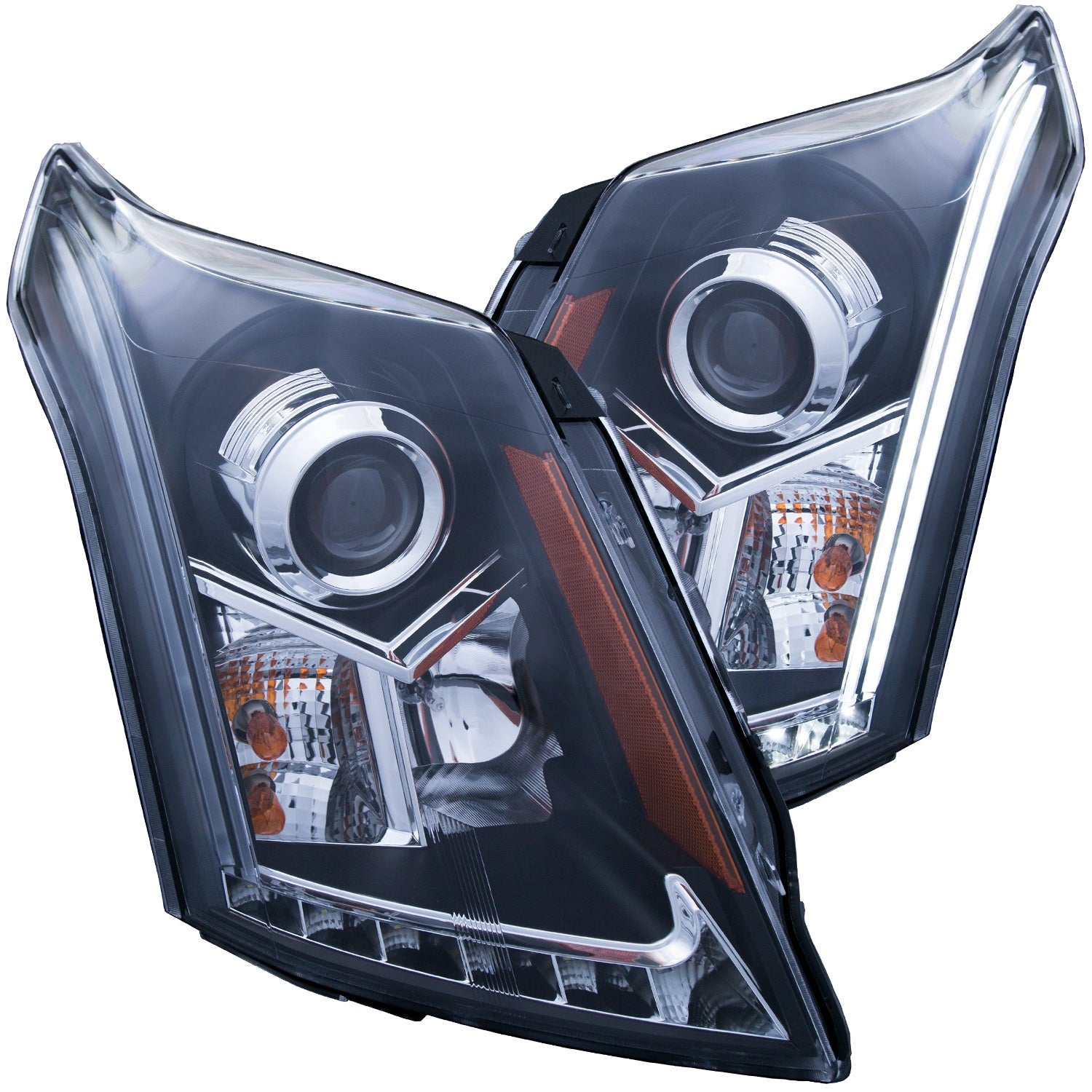Anzo Usa 111308 Projector Headlight Set Fits 10-15 Srx   Projector Headlight Set