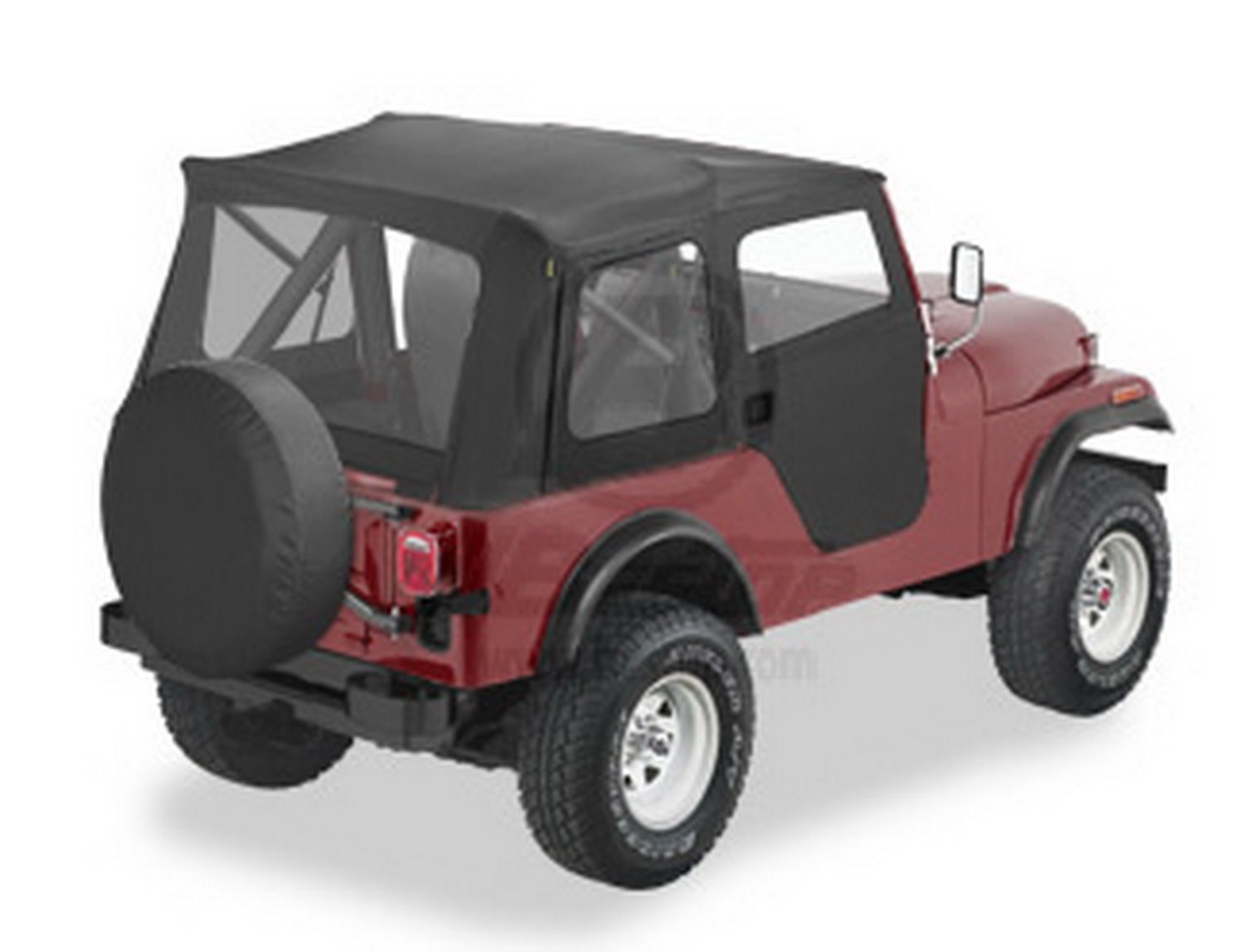 Bestop - 51597-15 - Supertop Classic Squareback Soft Top  Supertop Soft Top