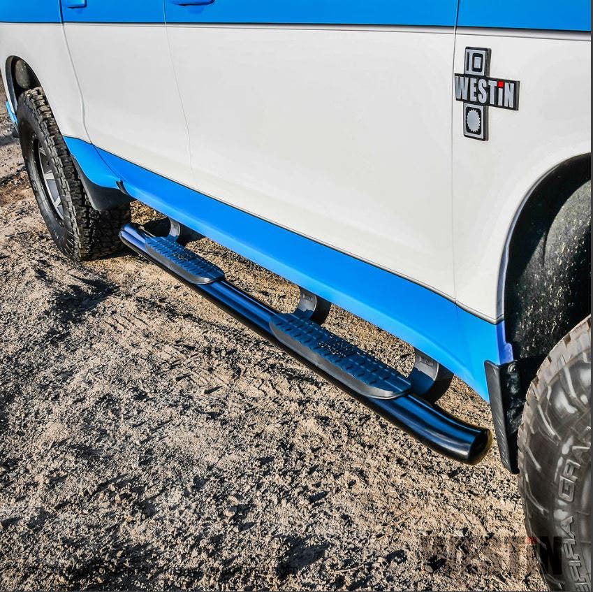 Westin 21-54155 Black Pro Traxx 5 Oval Nerf Step Bars Ranger Supercrew 2019-2020