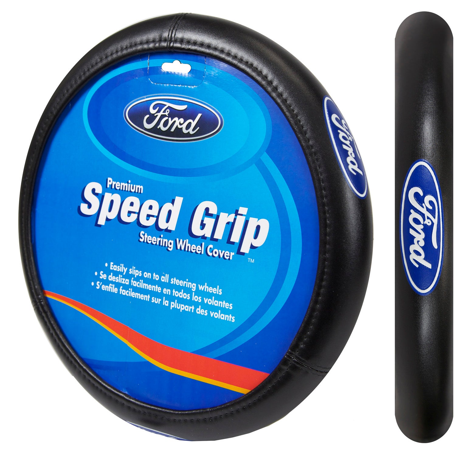 Plasticolor Ford Elite Premium Speed Grip Steering Wheel Cover   Steering Wheel