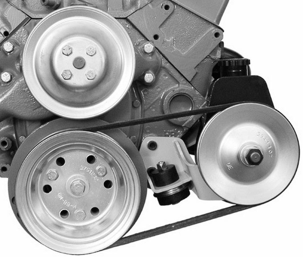 Alan Grove Components 55-57 Chevy Sb P/S Brkt Brkt 404L  55-57 Chevy Sb P/S Brkt
