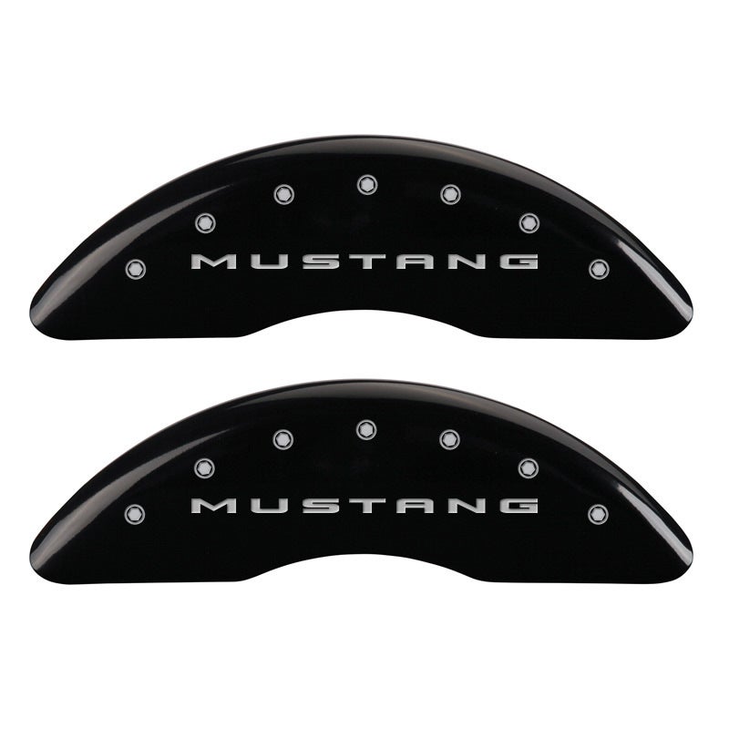 Mgp Caliper Covers   Caliper Cover  Finish - Powder Coated, Color - Black,