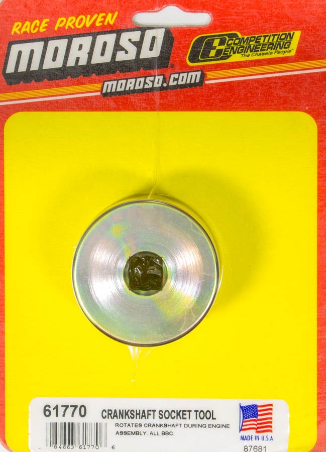 Moroso 61770 Crank Socket For Big Block Chevy Degree Wheel  Performance 61760