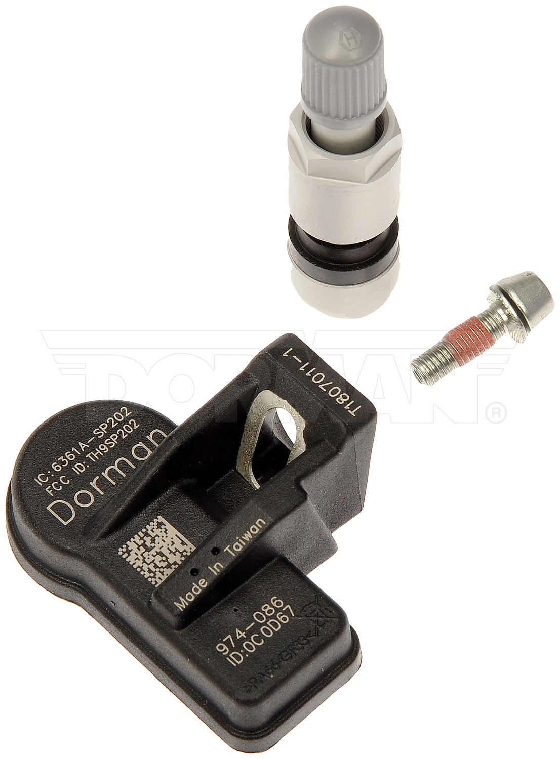 Dorman - Oe Solutions Tire Pressure Monitoring System (Tpms) Sensor P/N:974-086