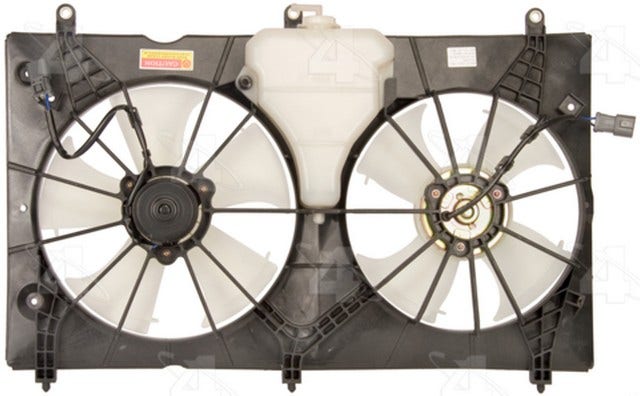 Four Seasons Dual Radiator And Condenser Fan Assembly P/N:75626  Dual Radiator
