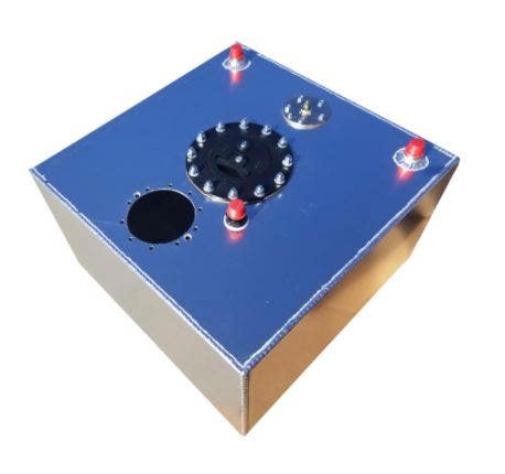 Fuel Cell, 15 Gal, 30 X 12 X 10 In Tall, 8 An Male Outlet, 8 An Male Vent,