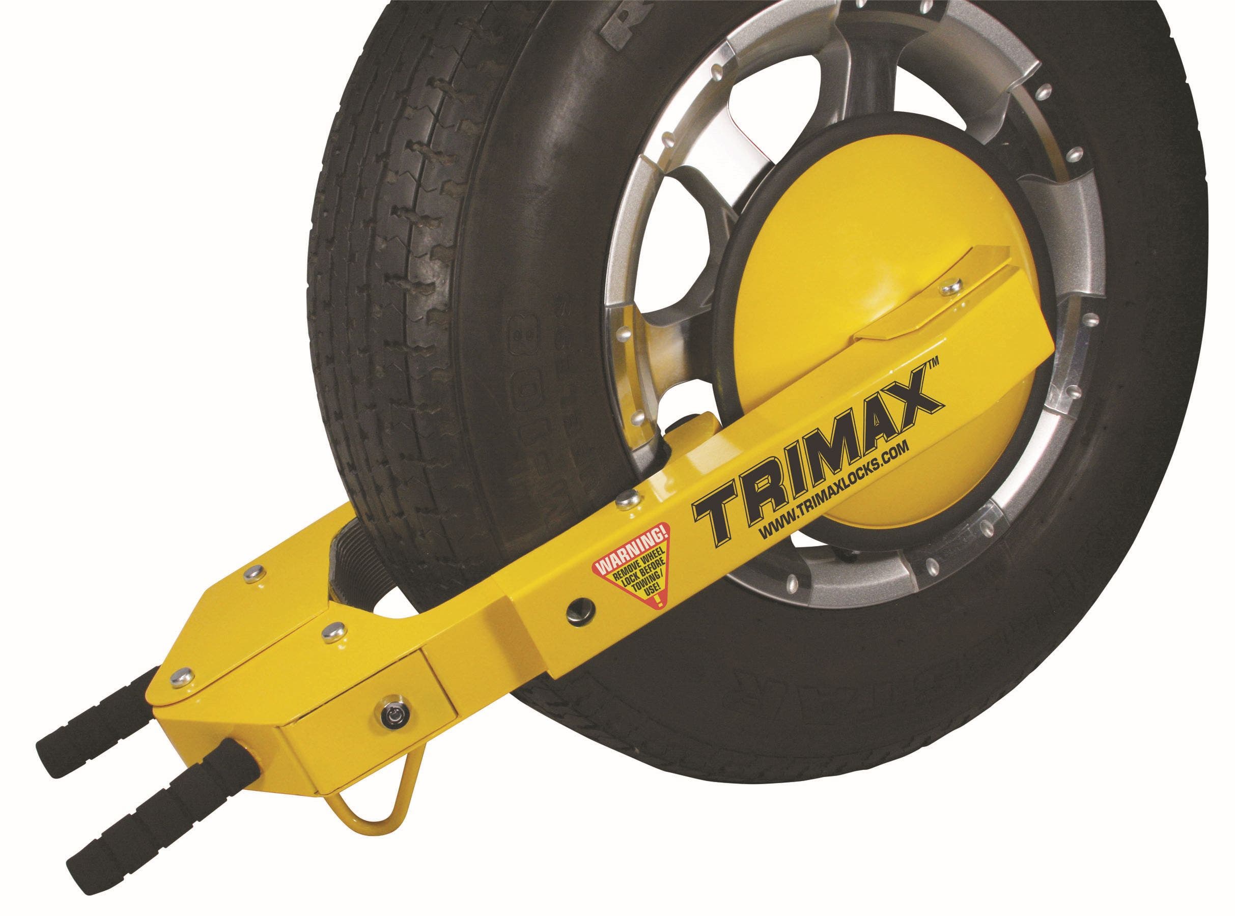 Trimax Twl100 Ultra-Max Adjustable Wheel Lock Trailer Wheel Locking Boot