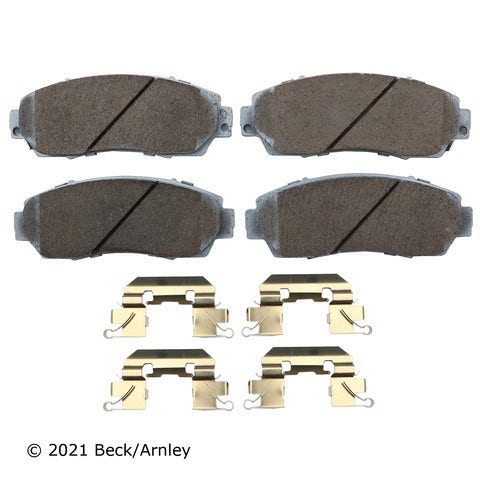 Beck/Arnley Disc Brake Pad Set P/N:085-6735  Disc Brake Pad Set P/N:
