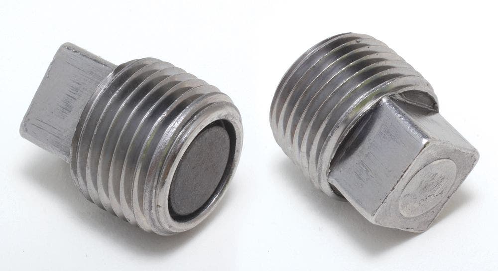 Trans-Dapt 9064 Differential Cover Drain Plug Trans Dapt  Oil Drain Plug; Head