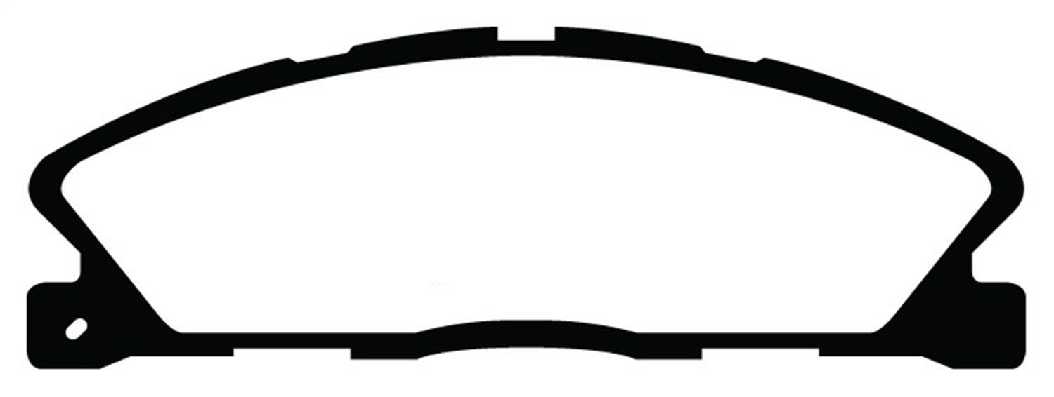Ebc Brakes Dp43019r Yellowstuff Street And Track Brake Pads   Yellowstuff Street