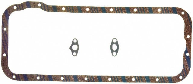 Fel-Pro Engine Oil Pan Gasket Set P/N:Os 11701 C  Gaskets Ms 9982 Gaskets Oem;
