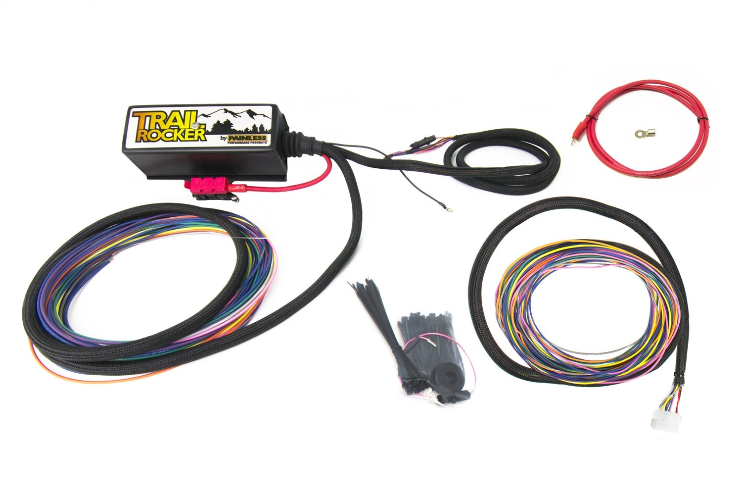 Painless Wiring 57100 Trail Rocker Relay Center   Switch Panel Wiring Harness