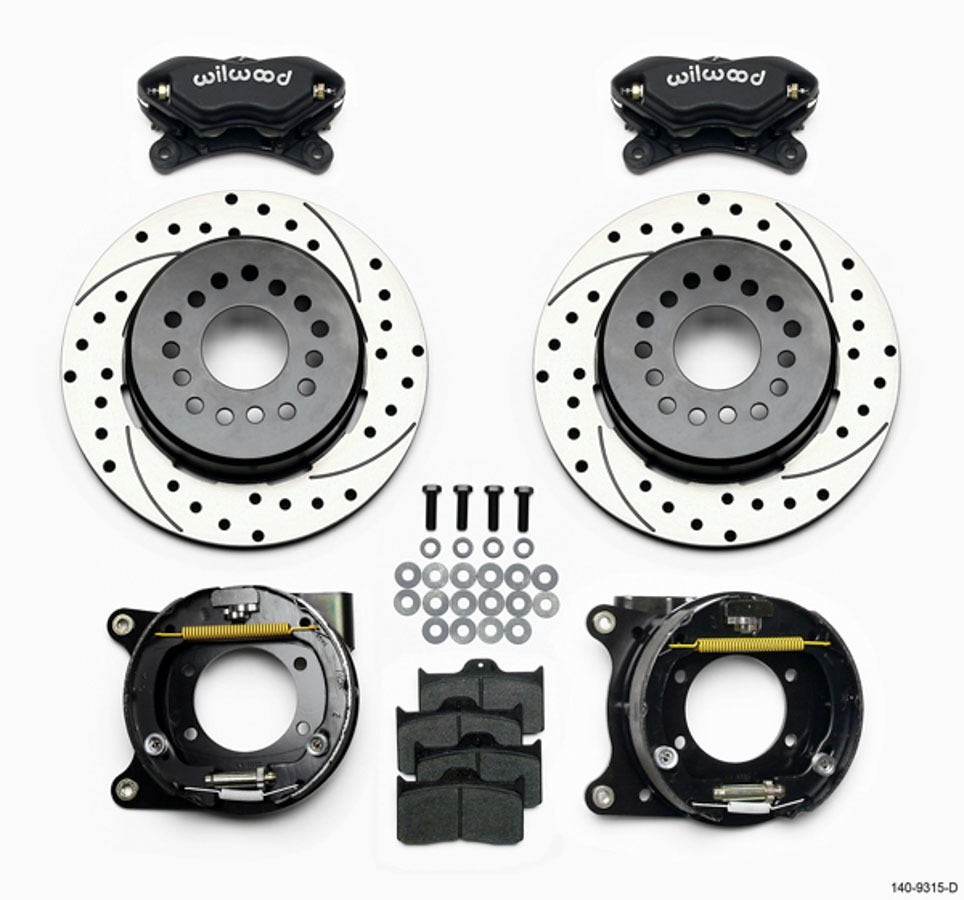 Wilwood 140-9315-D Rear Disc Brake Kit (Gm 12-Bolt 12.19 Rotor) Wilwood  Rear