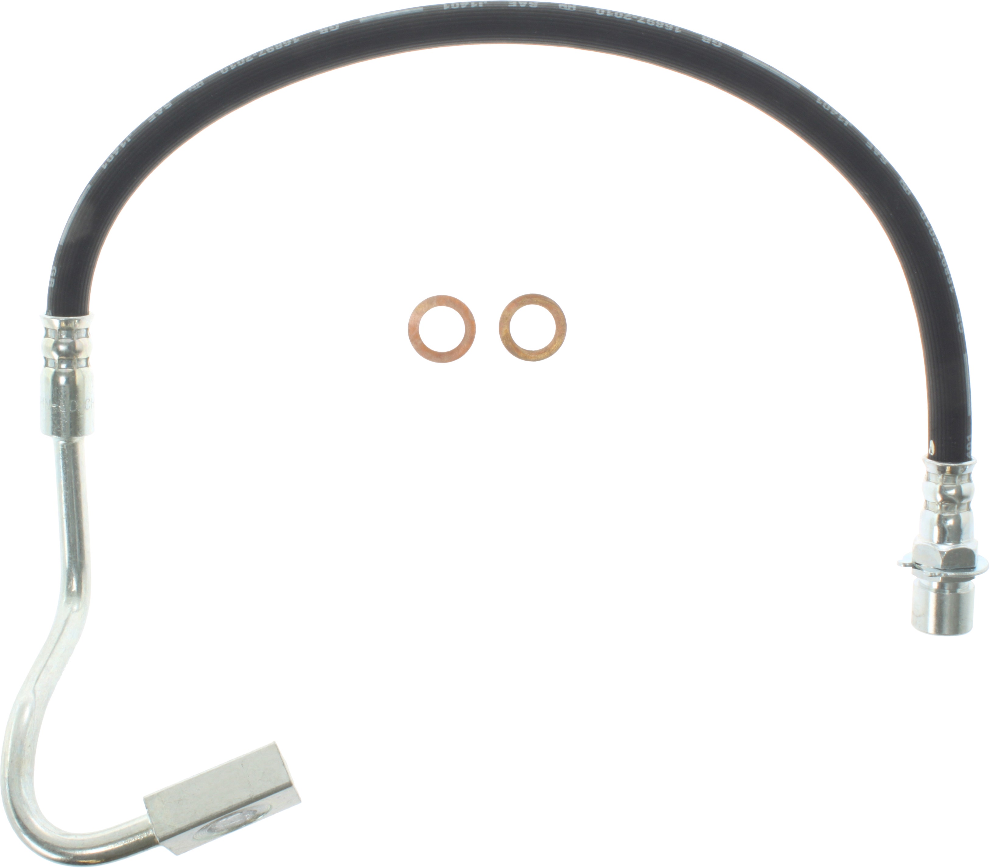 Centric Parts Brake Hydraulic Hose P/N:150.68016  Brake Hydraulic Hose P/N: