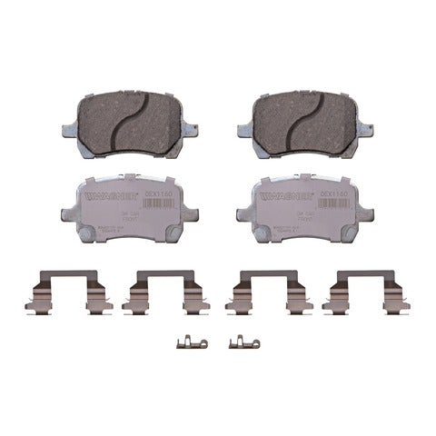 Wagner Brake Disc Brake Pad Set P/N:Oex1160  Disc Brake Pad Set P/N: