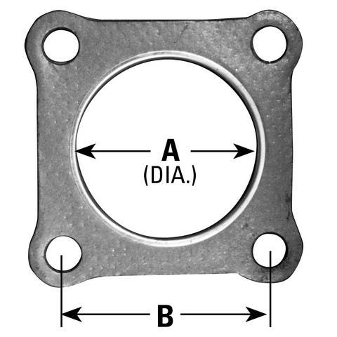 Ap Exhaust Exhaust Pipe Flange Gasket P/N:9011  Exhaust Pipe Flange Gasket P/N: