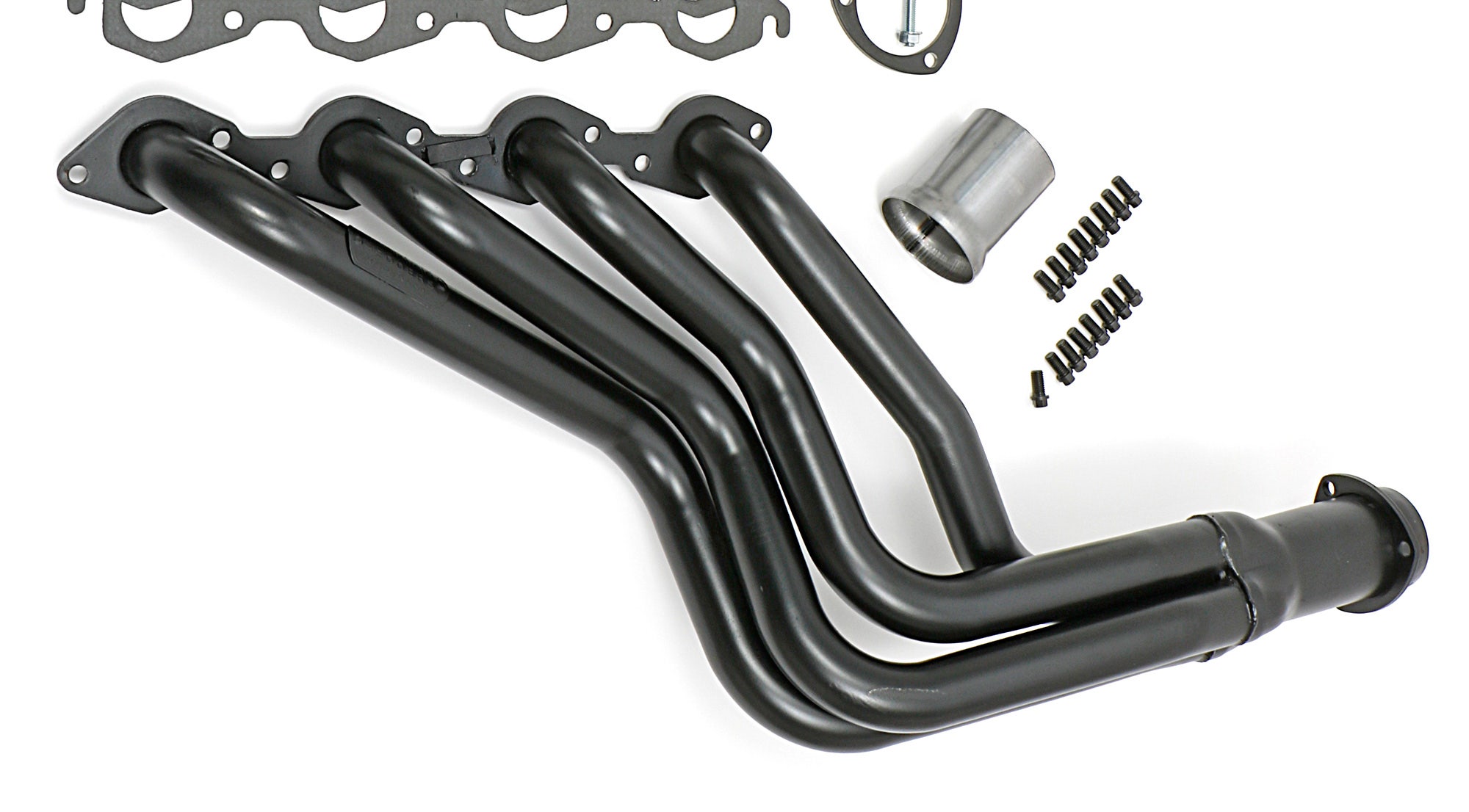 Hedman 68190 Chevy Pass Bb. 65-77   Exhaust Header; Style - Full Length, Exit