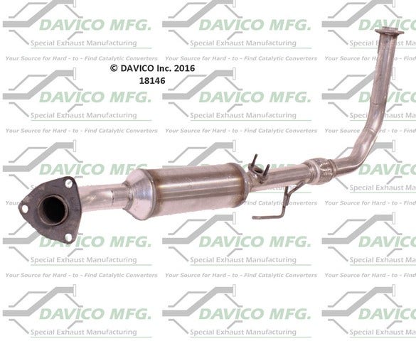 Davico Mfg Catalytic Converter P/N:18146  Catalytic Converter P/N: