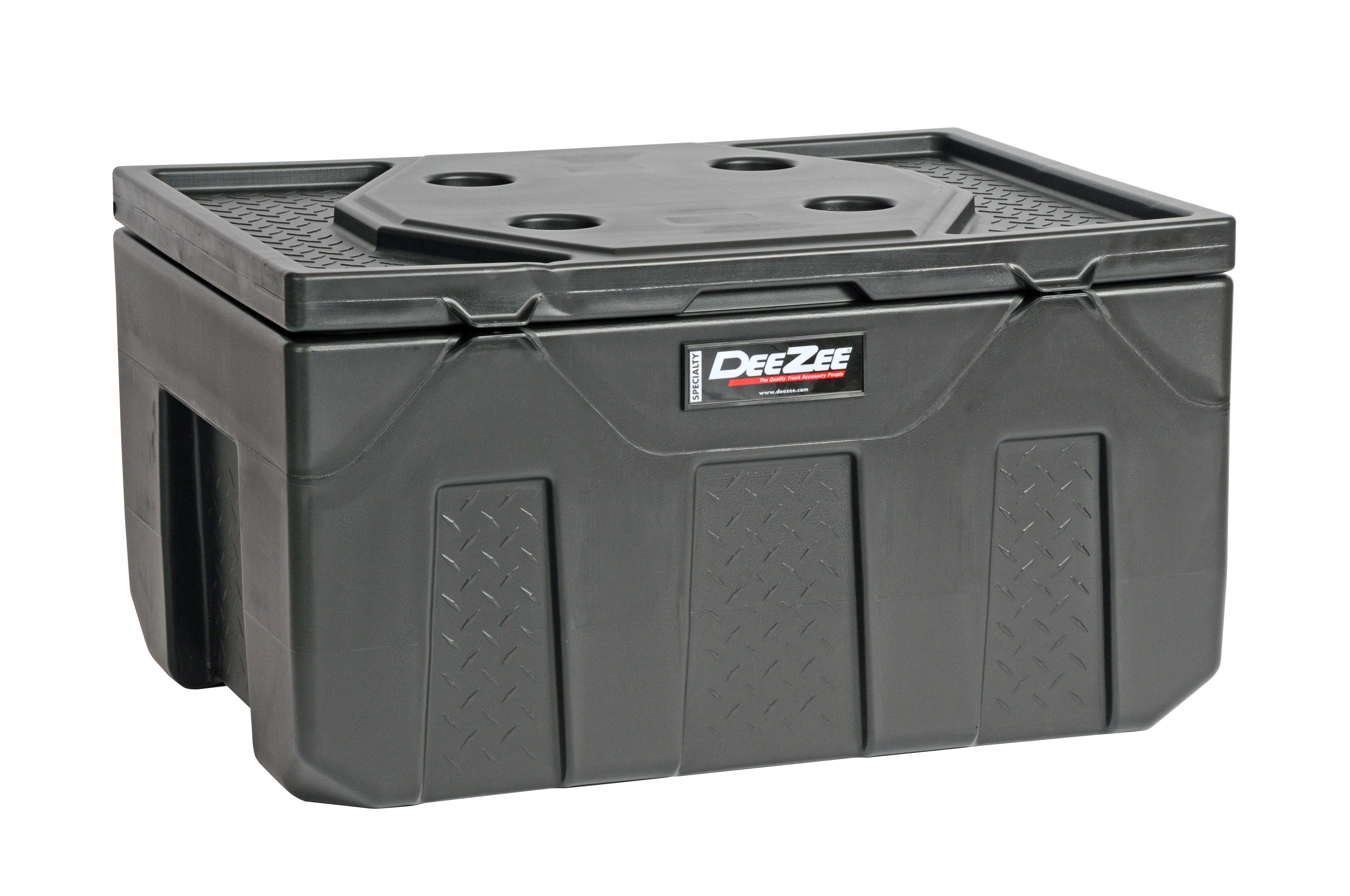 Dee Zee Dz6537p Specialty Series Universal Storage Poly Storage Chest   Tool Box