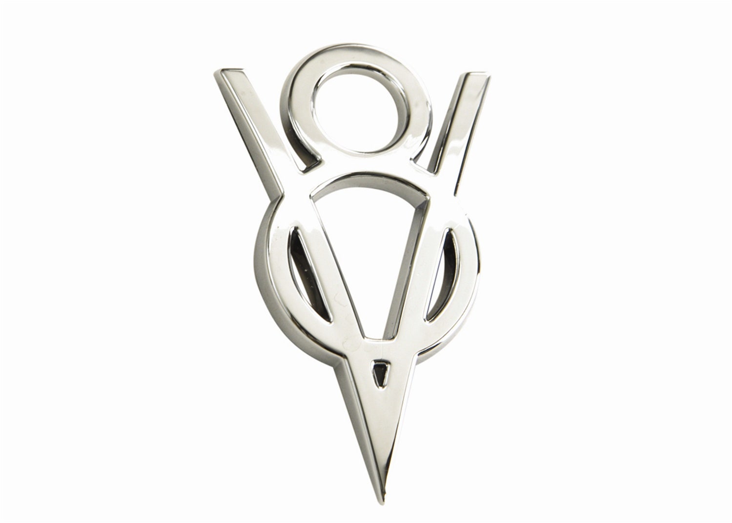 Ford Performance Parts M-7843-V8 Stick-On V-8 Badge Ford Performance  Emblem;