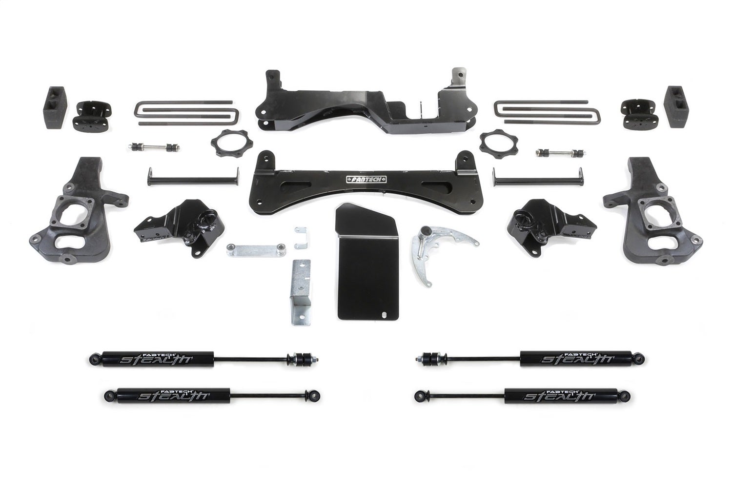 Fabtech K1045m Raised Torsion Suspension Lift System   Raised Torsion Suspension