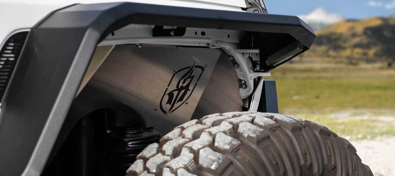 Road Armor 518Lff0z Stealth Body Armor Fits 18-23 Gladiator Wrangler (Jl)