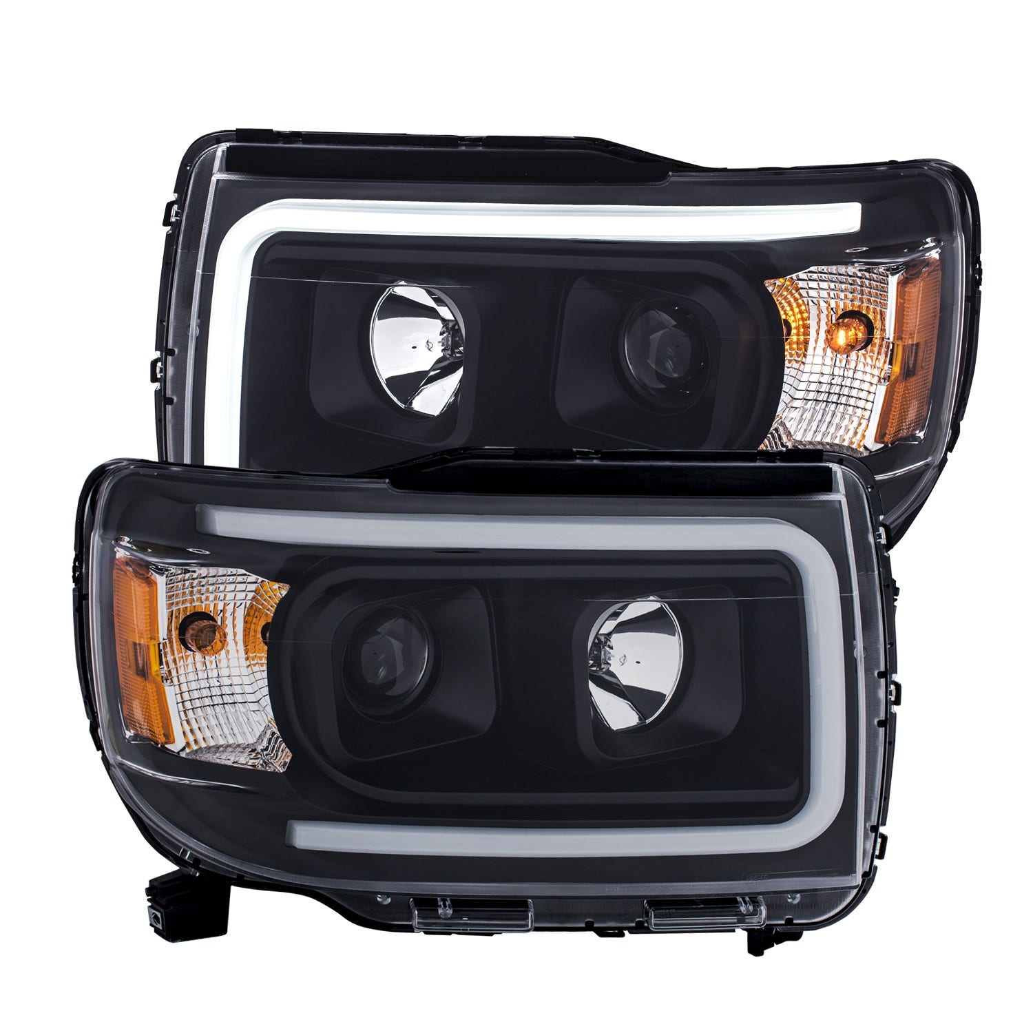 Anzo Usa 111381 Projector Headlight Set Fits 15-19 Canyon   Projector Headlight