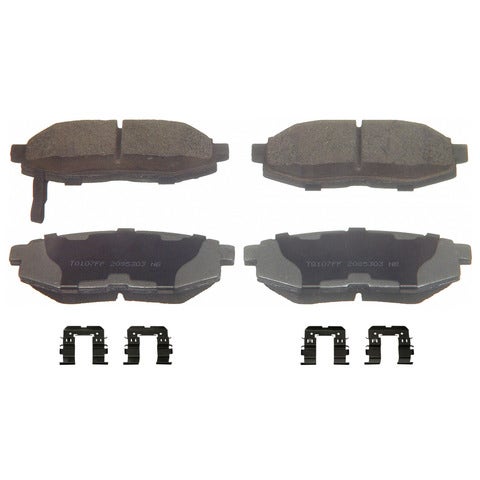 Wagner Brake Disc Brake Pad Set P/N:Qc1124  Disc Brake Pad Set P/N: