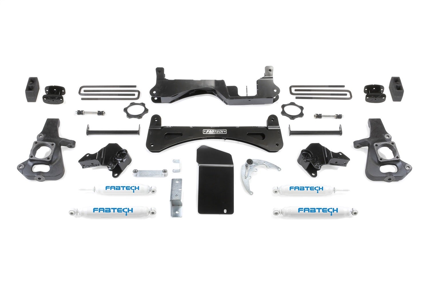 Fabtech K1045 Raised Torsion Suspension Lift System   Raised Torsion Suspension