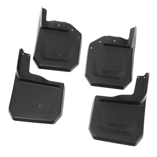 Rugged Ridge 11642.10 Splash Guard Kit Fits 07-18 Wrangler (Jk)   Splash Guard