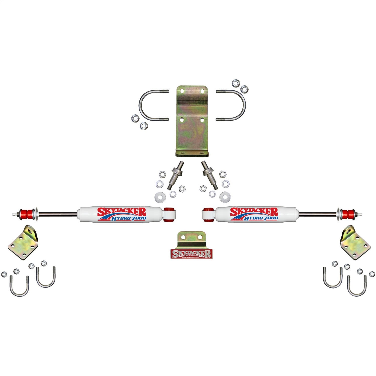 Skyjacker 7208 Steering Stabilizer Dual Kit Fits 18-20 Gladiator Wrangler (Jl)