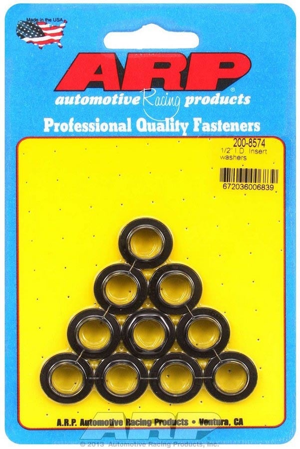 Arp 200-8574 1/2"' Id Insert Washer - 10 Piece Arp  1/2   Id Insert Washer - 10