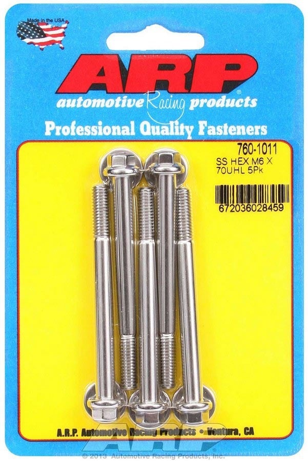 Arp (760-1011) Hex Bolt, Stainless Steel Arp () Hex Bolt, Stainless Steel