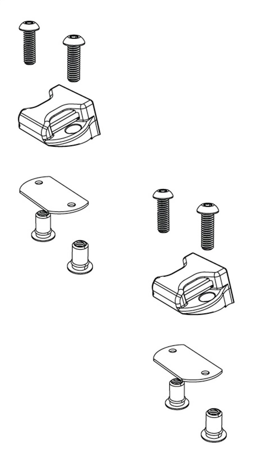Bak Industries Parts-356A0002 Bakflip Buckle Kit   Bakflip Buckle Kit