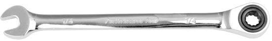 Performance Tool W30250 Professional Chrome Vanadium Sae 1/4" Ratcheting Wrench