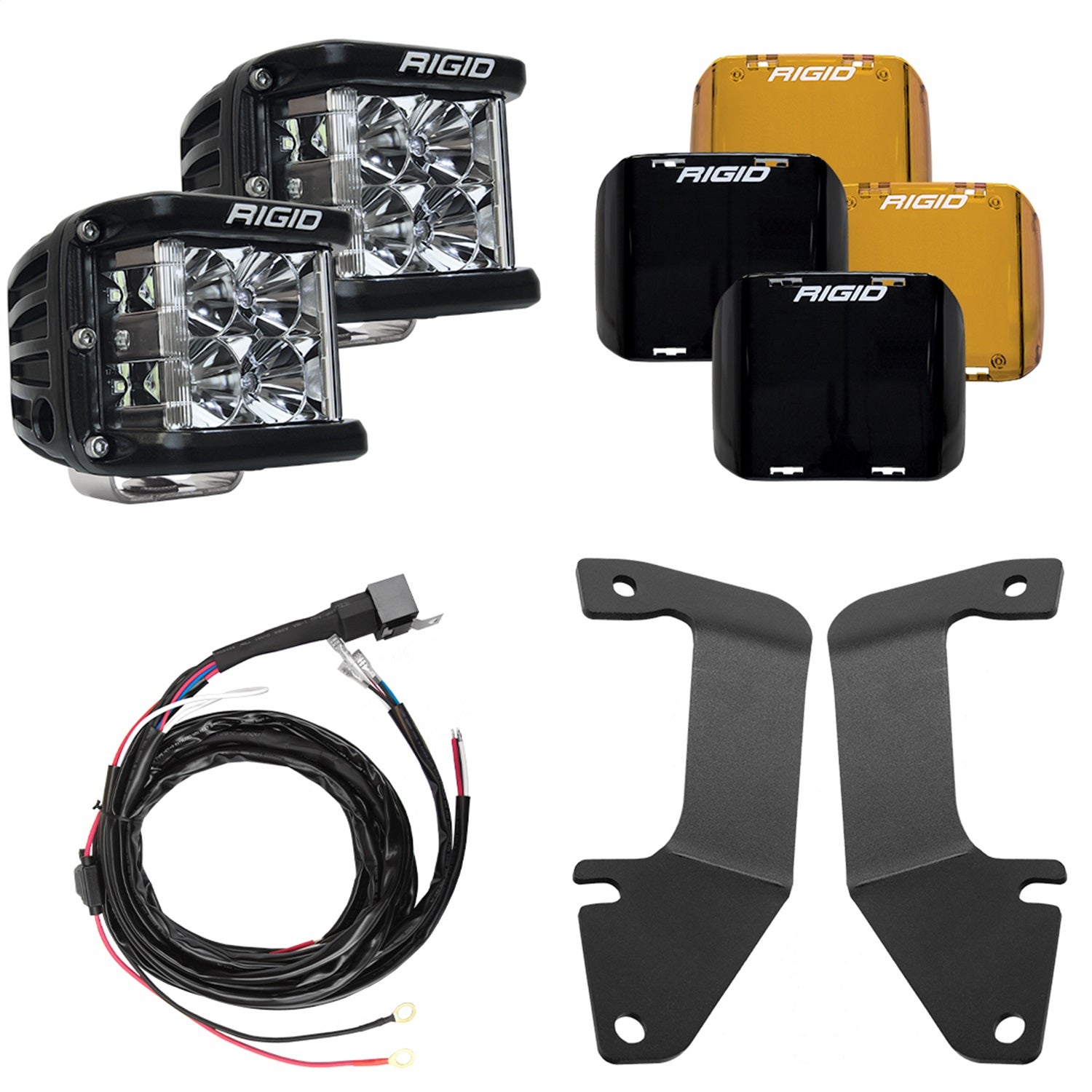 Rigid Industries 46705 A-Pillar D-Ss Series Light Mount Kit Fits 14-20 Tundra