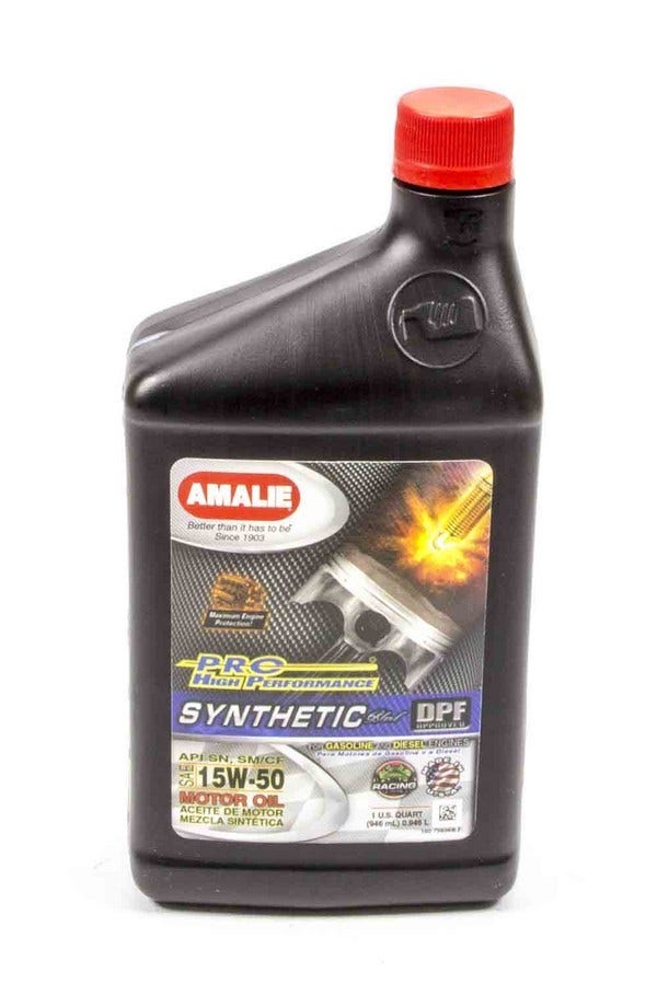 Amalie (75636-56) 15W-50 Pro High Performance Synthetic Blend Motor Oil - 1