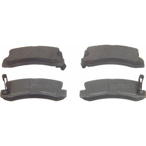 Wagner Brake Disc Brake Pad Set P/N:Qc325  Disc Brake Pad Set P/N: