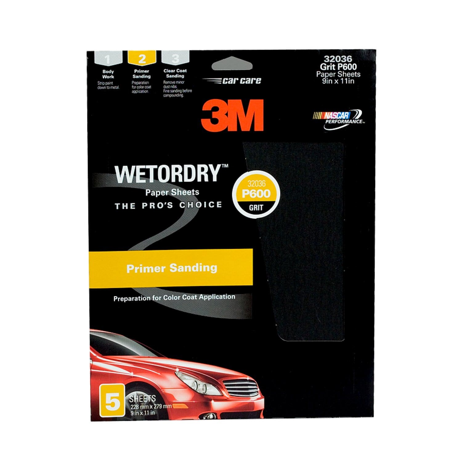 Imp Wetordry Sheet P600   Sandpaper Wetordry (Tm); Used For - Wet Sanding/