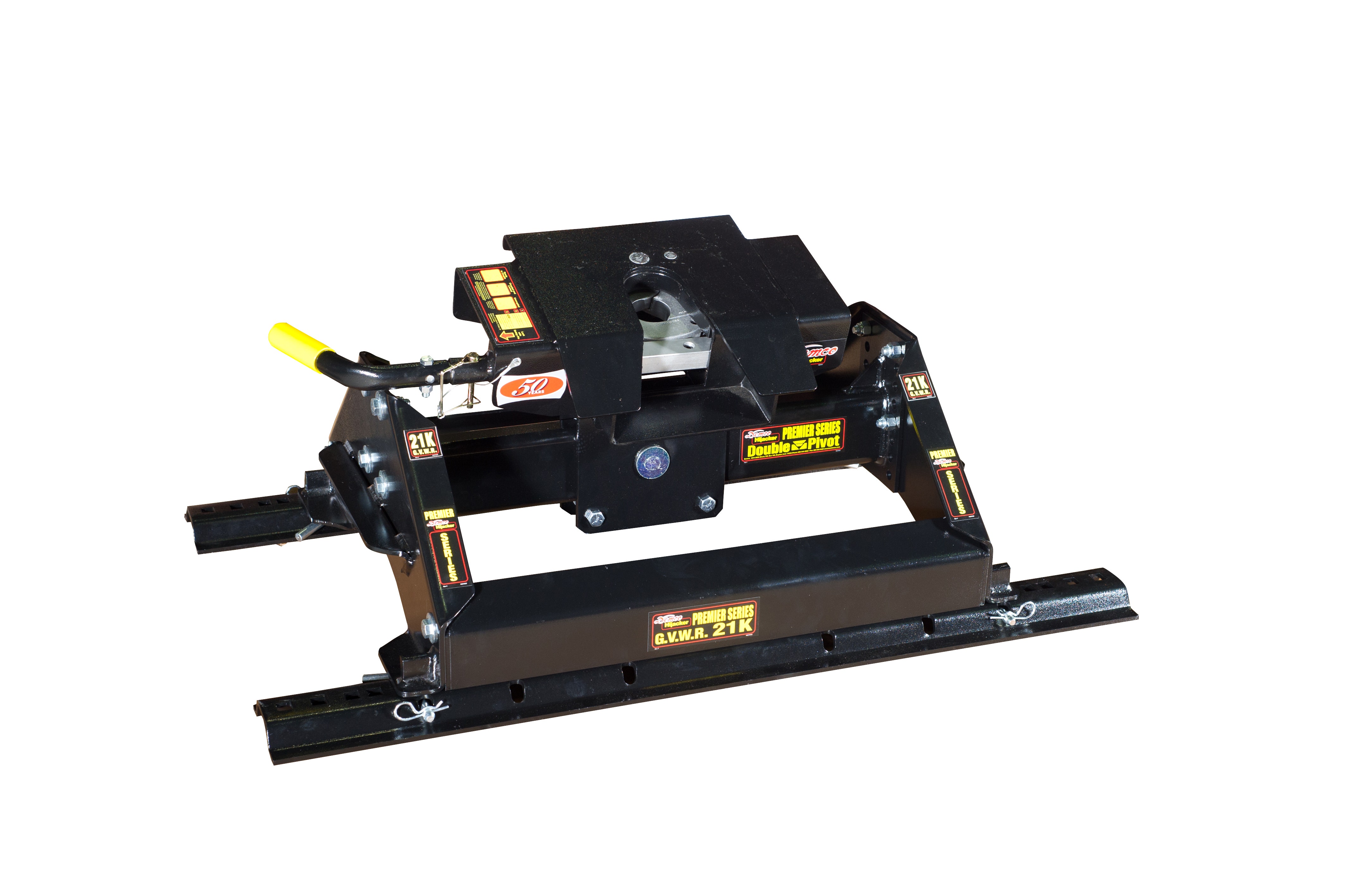 Demco 8550027 Premier Series 21K Double-Pivot Stationary Fifth Wheel Hitch