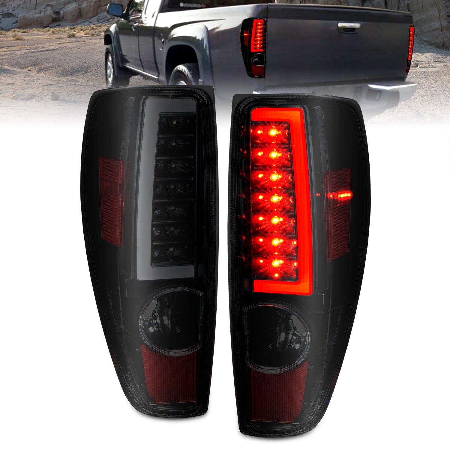 Anzo Usa 311383 Tail Light Assembly Fits 04-12 Canyon Colorado   Tail Light