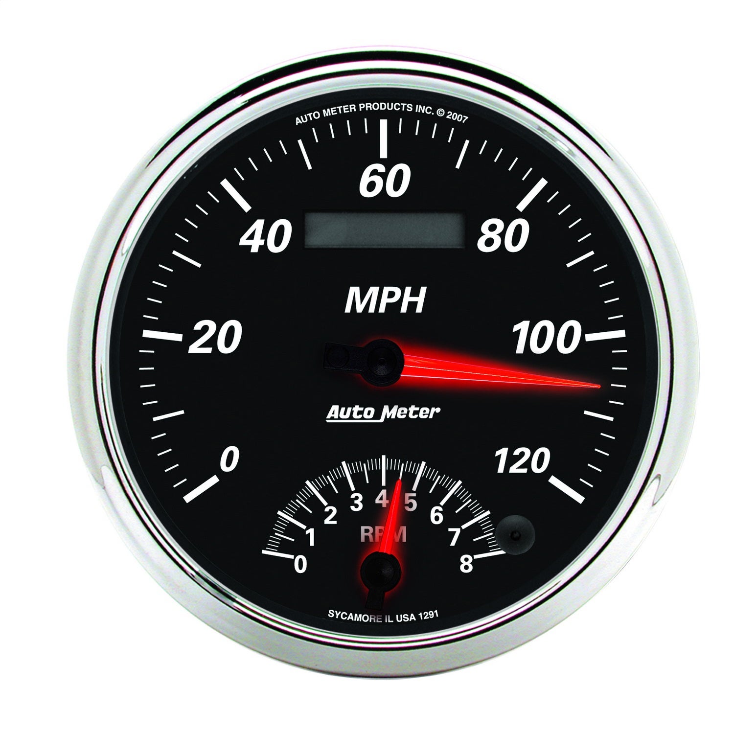 Autometer 1291 Designer Black Ii Tach/Speedo Combo   Designer Black Ii